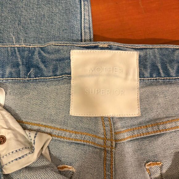 Mother Superior The Tomcat The Confessions High Waist Distressed Jeans 27 - Picture 5 of 7